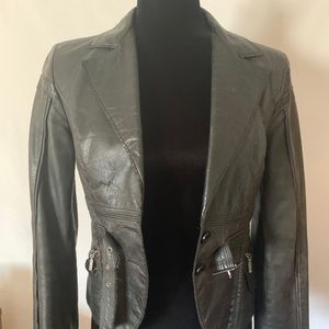 Leather jacket